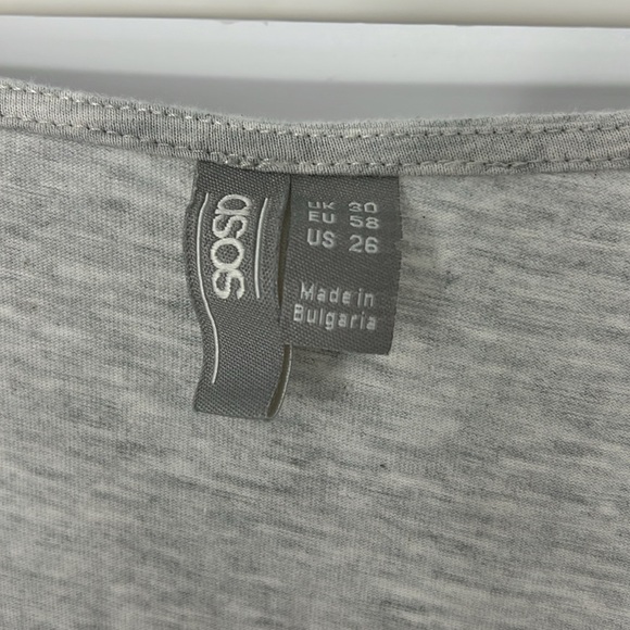 ASOS women’s gray dress size 26 - Picture 3 of 7